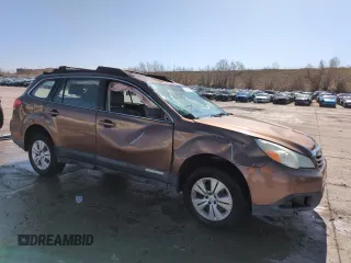2011 Subaru Outback 2.5i z VIN 4S4BRCAC0B3428463, wystawiony jako Copart lot #52440605 z przebiegiem 78 807 mil mil oraz Nie do naprawy • Non repairable. Historia ofert i sprzedaży dostępna na DreamBid. Obrazek 4.