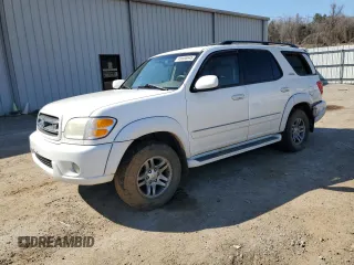 2003 Toyota Sequoia Limited with VIN 5TDBT48A23S169247, listed as a Copart auction lot 49008645 with 305,232 mi miles and Salvage Title. Bid and sale history available at DreamBid. Image 1.
