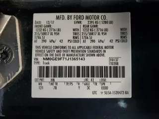 2018 Ford Transit Connect XLT with VIN NM0GE9F71J1365143, listed as a Copart auction lot 40447414 with 156,458 mi miles and . Bid and sale history available at DreamBid. Image 13.