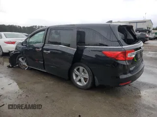 2020 Honda Odyssey EX with VIN 5FNRL6H53LB035641, listed as a Copart auction lot 41454235 with 123,281 mi miles and Salvage Title. Bid and sale history available at DreamBid. Image 2.