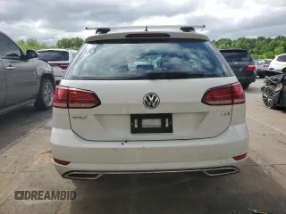 2018 Volkswagen Golf SportWagen S with VIN 3VWD17AUXJM755273, listed as a Copart auction lot 54240484 with 24,596 mi miles and Salvage Title. Bid and sale history available at carsss.com. Image 6.