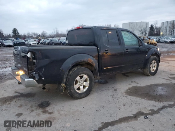 2010 Nissan Frontier SE with VIN 1N6AD0EV9AC444472, listed as a Copart auction lot 84155944 with 221,725 mi miles and Salvage title. Bid and sale history available at DreamBid. Image 3.