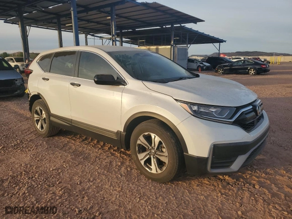 2021 Honda CR-V LX with VIN 5J6RW1H22ML005815, listed as a Copart auction lot 83449184 with 30,945 mi miles and Salvage Title. Bid and sale history available at carsss.com. Image 4.