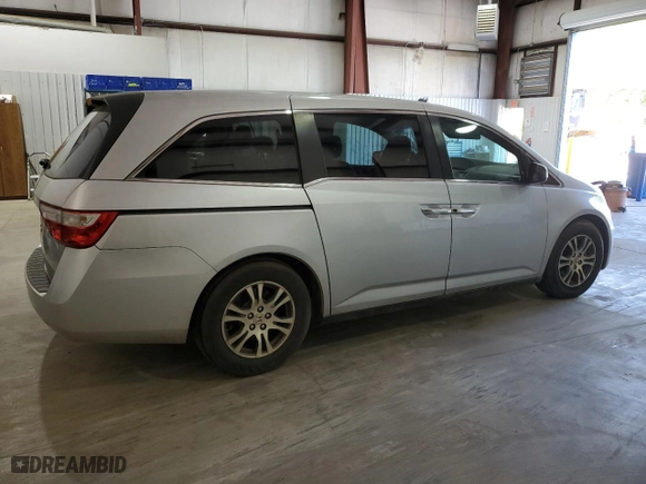 2012 Honda Odyssey EX with VIN 5FNRL5H49CB039405, listed as a Copart auction lot 52792315 with 166,816 mi miles and Clean Title. Bid and sale history available at carsss.com. Image 3.