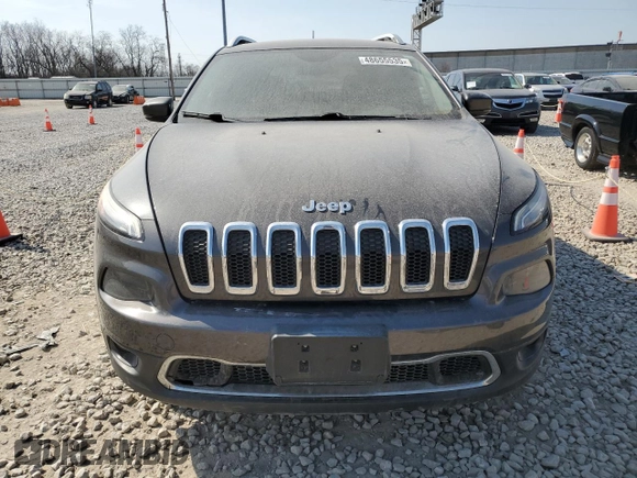 2014 Jeep Cherokee Limited with VIN 1C4PJMDS2EW215155, listed as a Copart auction lot 48655535 with 140,605 mi miles and Salvage Title. Bid and sale history available at carsss.com. Image 5.