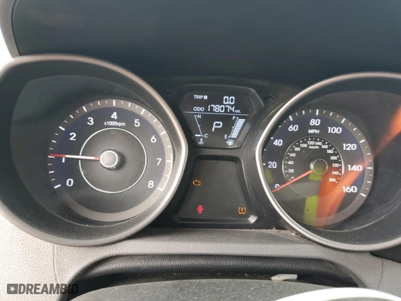 2013 Hyundai Elantra GLS PZEV with VIN 5NPDH4AE9DH348254, listed as a Copart auction lot 47541245 with 178,074 mi miles and Salvage Title. Bid and sale history available at carsss.com. Image 9.