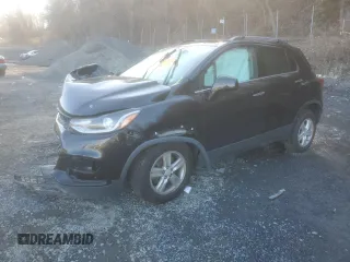 2017 Chevrolet Trax LT with VIN 3GNCJPSB2HL255448, listed as a Copart auction lot 49260535 with 52,496 mi miles and Salvage Title. Bid and sale history available at carsss.com. Image 1.
