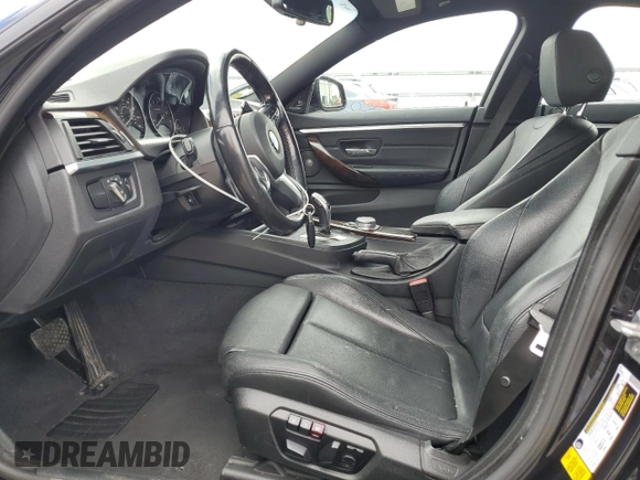 2015 BMW 4 Series 435i with VIN WBA4B1C56FD955408, listed as a Copart auction lot 57146495 with 81,258 mi miles and Salvage title. Bid and sale history available at DreamBid. Image 7.