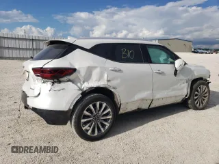 2024 Chevrolet Blazer Premier z VIN 3GNKBFR43RS180910, wystawiony jako Copart lot #72162554 z przebiegiem Nie podano mil oraz Szkoda całkowita • Salvage title. Historia ofert i sprzedaży dostępna na DreamBid. Obrazek 3.