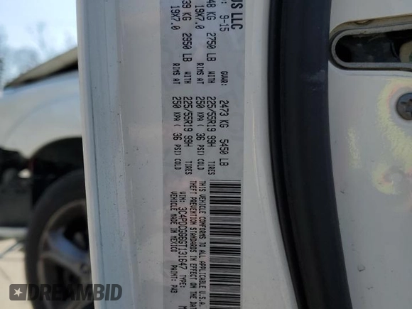 2016 Dodge Journey Crossroad z VIN 3C4PDCGG6GT131647, wystawiony jako Copart lot #46849325 z przebiegiem 120 149 mil mil oraz Szkoda całkowita • Salvage title. Historia ofert i sprzedaży dostępna na DreamBid. Obrazek 16.