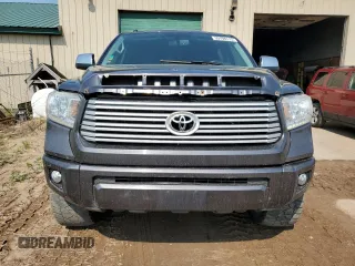 2015 Toyota Tundra Platinum z VIN 5TFAW5F1XFX434409, wystawiony jako Copart lot #59198715 z przebiegiem 163 988 mil mil oraz Szkoda całkowita • Salvage title. Historia ofert i sprzedaży dostępna na DreamBid. Obrazek 5.