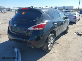 2014 Nissan Murano SL with VIN JN8AZ1MU8EW407005, listed as a IAAI auction lot 41390697 with 1 mi miles. Bid and sale history available at carsss.com. Image 4.