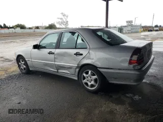 1998 Mercedes-Benz C 230/260/280/320 with VIN WDBHA29G3WF738679, listed as a Copart auction lot 81858234 with 137,164 mi miles and Salvage Title. Bid and sale history available at carsss.com. Image 2.