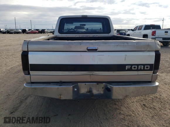 1993 Ford F-150 with VIN 1FTEX15N5PKA64335, listed as a Copart auction lot 84205744 with 278,070 mi miles and Clean Title. Bid and sale history available at carsss.com. Image 6.