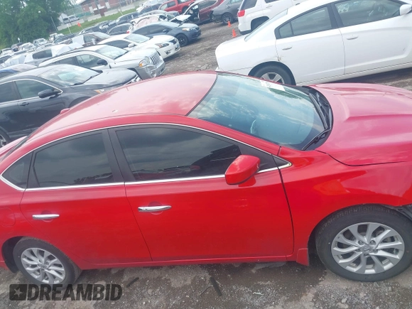 2019 Nissan Sentra SV with VIN 3N1AB7AP9KY233812, listed as a IAAI auction lot 42147766 with 83,006 mi miles and . Bid and sale history available at DreamBid. Image 14.