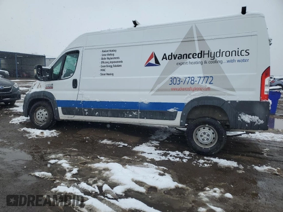 2017 Ram ProMaster Cargo with VIN 3C6TRVDG3HE527323, listed as a Copart auction lot 79854774 with 90,461 mi miles and Salvage Title. Bid and sale history available at carsss.com. Image 2.