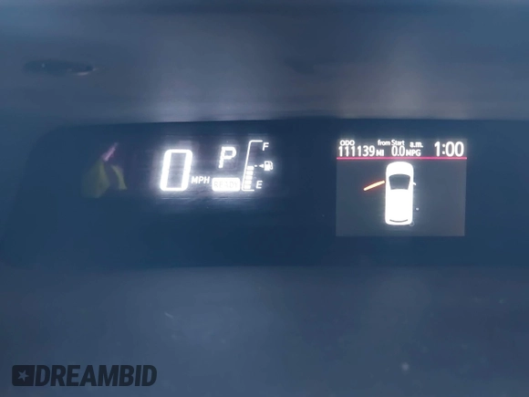 2016 Toyota Prius One with VIN JTDKDTB36G1125076, listed as a IAAI auction lot 42054095 with 111,139 mi miles and . Bid and sale history available at DreamBid. Image 7.