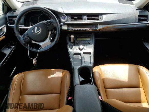 2015 Lexus CT 200h with VIN JTHKD5BH1F2226475, listed as a Copart auction lot 67044935 with Not provided miles and Clean title. Bid and sale history available at DreamBid. Image 8.