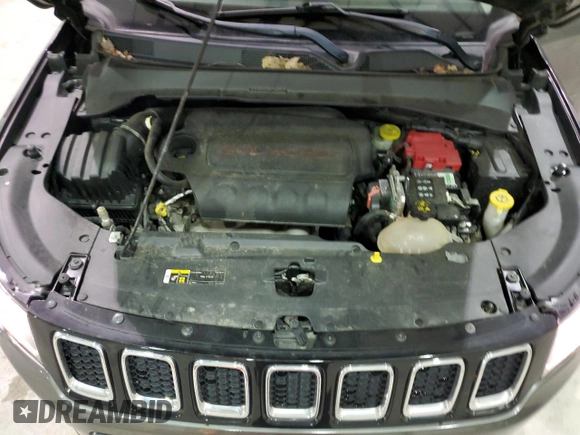 2020 Jeep Compass Limited with VIN 3C4NJDCB1LT145143, listed as a Copart auction lot 84687624 with 87,846 mi miles and Salvage Title. Bid and sale history available at carsss.com. Image 12.
