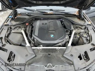 2021 BMW 5 Series 540i with VIN WBA53BJ04MCF43184, listed as a Copart auction lot 45384945 with 48,290 mi miles and Salvage Title. Bid and sale history available at DreamBid. Image 11.