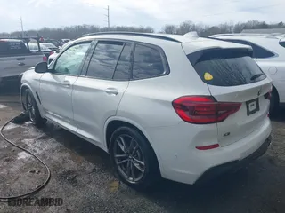 2021 BMW X3 M40i with VIN 5UXTY9C02M9E56106, listed as a IAAI auction lot 41465476 with 1 mi miles. Bid and sale history available at carsss.com. Image 3.