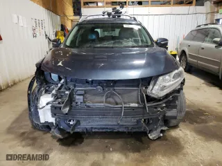 2015 Nissan Rogue SL with VIN 5N1AT2MV9FC836387, listed as a Copart auction lot 44645575 with 120494 miles and Salvage Title. Bid and sale history available at carsss.com. Image 5.