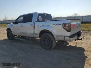 2012 Ford F-150 XL with VIN 1FTFW1ETXCFB34968, listed as a Copart auction lot 47210295 with 299,454 mi miles and Salvage Title. Bid and sale history available at carsss.com. Image 2.