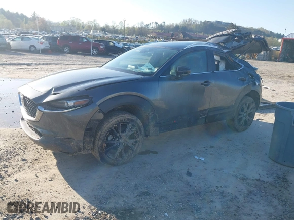 2024 Mazda CX-30 2.5 S Select Sport with VIN 3MVDMBBM0RM646018, listed as a IAAI auction lot 41984369 with 7,651 mi miles. Bid and sale history available at carsss.com. Image 2.