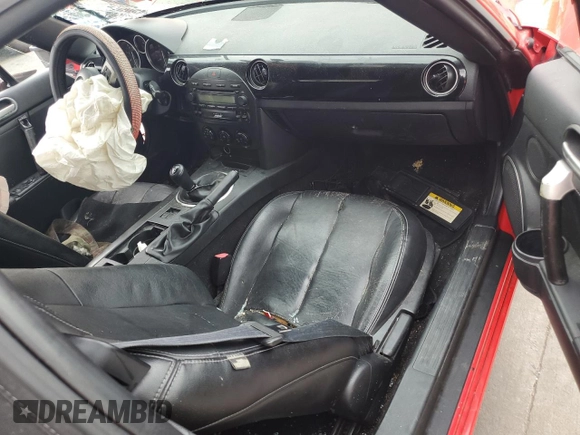 2006 Mazda MX-5 Miata Grand Touring with VIN JM1NC25F260102320, listed as a Copart auction lot 63183595 with 205,383 mi miles and Salvage title. Bid and sale history available at DreamBid. Image 8.