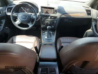 2013 Audi Q5 Premium with VIN WA1CFAFP7DA037028, listed as a Copart auction lot 57075835 with 142,617 mi miles and Salvage title. Bid and sale history available at DreamBid. Image 8.