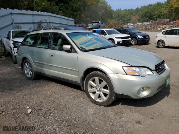 2006 Subaru Legacy Wagon Outback 2.5i Ltd with VIN 4S4BP62C667347987, listed as a Copart auction lot 71703824 with 0 mi miles and Salvage Title. Bid and sale history available at carsss.com. Image 4.