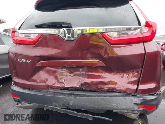 2018 Honda CR-V EX with VIN 7FARW1H57JE055662, listed as a IAAI auction lot 41804633 with 79,598 mi miles. Bid and sale history available at carsss.com. Image 6.