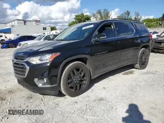 2021 Chevrolet Traverse LT Cloth z VIN 1GNERGKW7MJ168621, wystawiony jako Copart lot #57076965 z przebiegiem 68 353 mil mil oraz Nie do naprawy • Non repairable. Historia ofert i sprzedaży dostępna na DreamBid. Obrazek 1.