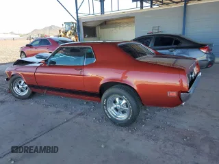 1970 Ford Mustang z VIN 0R01L127755, wystawiony jako Copart lot #67901124 z przebiegiem 67 684 mil mil oraz Szkody całkowita. Historia ofert i sprzedaży dostępna na DreamBid. Obrazek 2.
