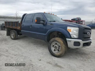 2015 Ford F-350 with VIN 1FD8W3F63FEA38604, listed as a Copart auction lot 47379115 with 215,048 mi miles and Salvage title. Bid and sale history available at DreamBid. Image 4.
