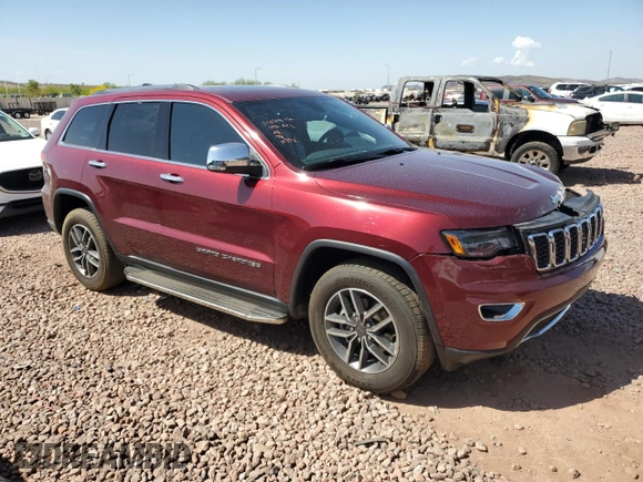 2020 Jeep Grand Cherokee Limited with VIN 1C4RJEBG8LC140392, listed as a Copart auction lot 51715225 with 41,977 mi miles and Salvage title. Bid and sale history available at DreamBid. Image 4.