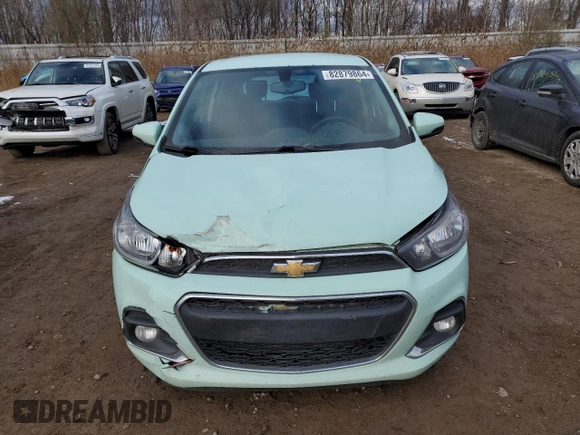2017 Chevrolet Spark LT with VIN KL8CD6SA6HC783855, listed as a Copart auction lot 82879864 with 197,131 mi miles and Salvage Title. Bid and sale history available at DreamBid. Image 5.