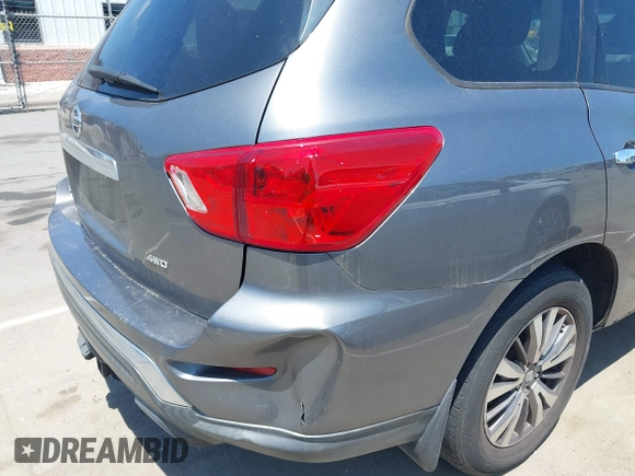 2018 Nissan Pathfinder S with VIN 5N1DR2MM6JC620315, listed as a IAAI auction lot 42225525 with 102,413 mi miles and . Bid and sale history available at DreamBid. Image 19.