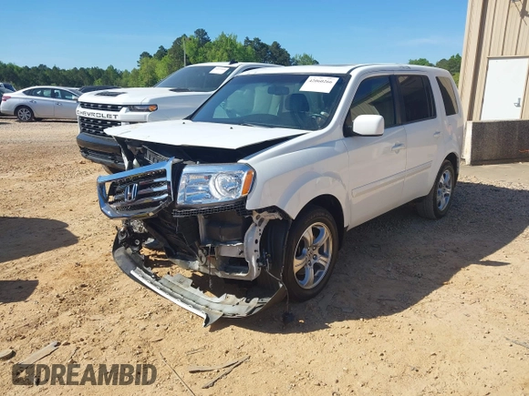 2014 Honda Pilot EX-L with VIN 5FNYF3H53EB025048, listed as a IAAI auction lot 42060266 with Not Provided miles and . Bid and sale history available at carsss.com. Image 17.