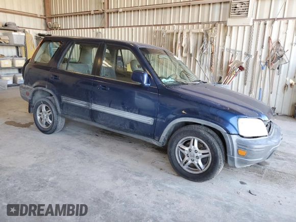 1998 Honda CR-V EX with VIN JHLRD1762WC051778, listed as a Copart auction lot 43252465 with 233,479 mi miles and Salvage Title. Bid and sale history available at carsss.com. Image 4.