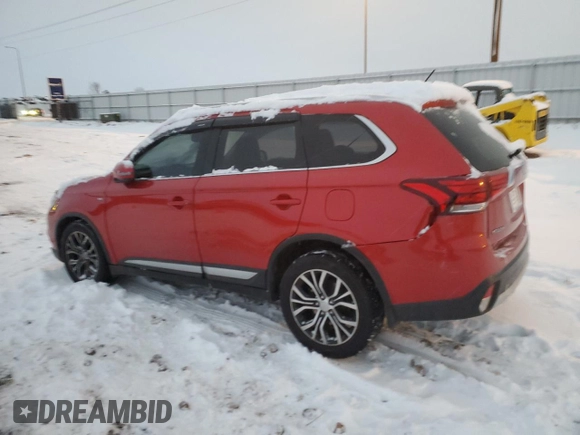 2016 Mitsubishi Outlander GT с VIN JA4JZ4AX5GZ011377, выставлен на аукционе Copart как лот 54620645 с пробегом 121 482 миль миль и Чистый • Clean title. История ставок и продаж доступна на DreamBid. Изображение 2.
