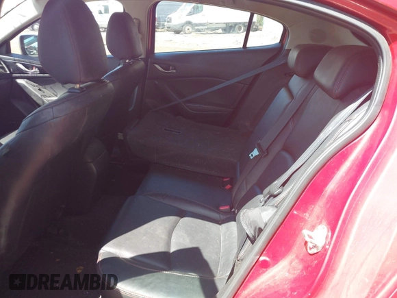 2015 Mazda 3 i Grand Touring z VIN JM1BM1M75F1269995, wystawiony jako IAAI lot #42140185 z przebiegiem 71 973 mil mil oraz . Historia ofert i sprzedaży dostępna na DreamBid. Obrazek 8.
