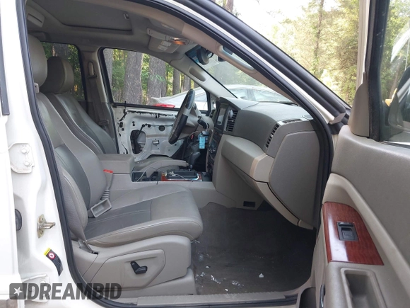 2005 Jeep Grand Cherokee Limited with VIN 1J8HR58225C639457, listed as a IAAI auction lot 42431008 with 126,437 mi miles and . Bid and sale history available at DreamBid. Image 5.