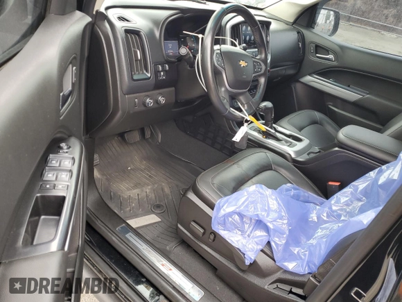 2021 Chevrolet Colorado 4WD ZR2 with VIN 1GCGTEEN3M1293299, listed as a Copart auction lot 59809995 with 21,890 mi miles and Salvage title. Bid and sale history available at DreamBid. Image 8.