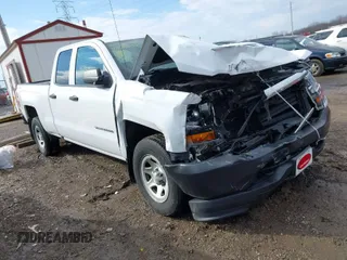 2017 Chevrolet Silverado 1500 Work Truck with VIN 1GCVKNECXHZ252877, listed as a IAAI auction lot 41639097 with 166,591 mi miles. Bid and sale history available at carsss.com. Image 1.