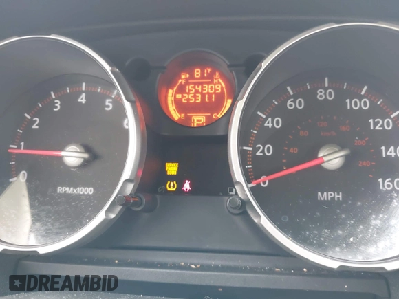 2009 Nissan Rogue S with VIN JN8AS58VX9W164141, listed as a IAAI auction lot 42178408 with 154,309 mi miles. Bid and sale history available at carsss.com. Image 7.
