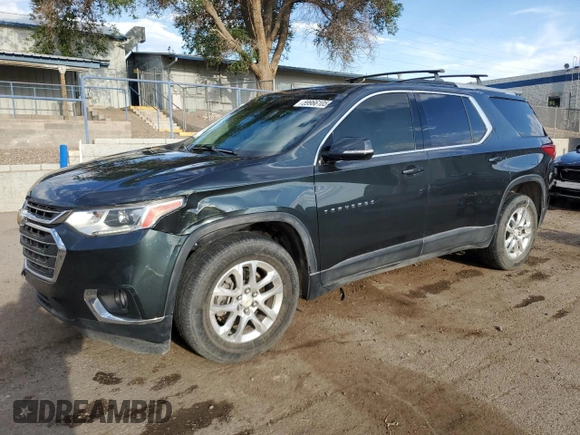 2018 Chevrolet Traverse LT Cloth с VIN 1GNERGKWXJJ264125, выставлен на аукционе Copart как лот 59966105 с пробегом 86 996 миль миль и Списание • Salvage title. История ставок и продаж доступна на DreamBid. Изображение 1.