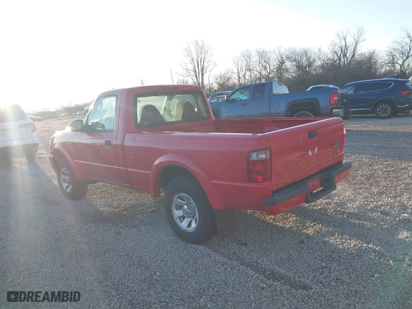 2003 Ford Ranger XL with VIN 1FTYR10U83PB47275, listed as a IAAI auction lot 41826628 with 214,845 mi miles. Bid and sale history available at carsss.com. Image 3.