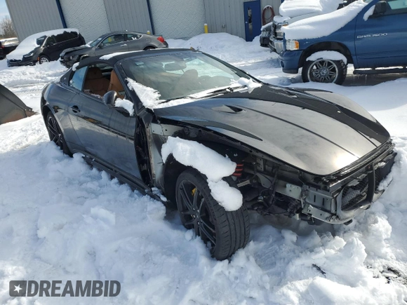 2013 Maserati GranTurismo Convertible Sport with VIN ZAM45VMAXD0071100, listed as a Copart auction lot 46999495 with 0 mi miles and Salvage Title. Bid and sale history available at carsss.com. Image 4.