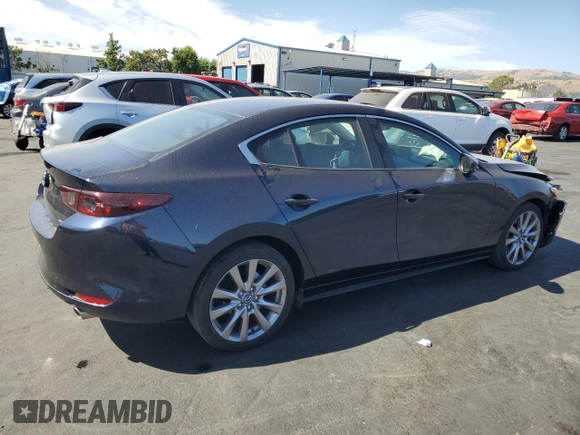2021 Mazda 3 Select with VIN 3MZBPBBL0MM200528, listed as a Copart auction lot 60931495 with 24,613 mi miles and Salvage title. Bid and sale history available at DreamBid. Image 3.